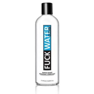 F*ck Water Clear Water Based Lubricant 16oz