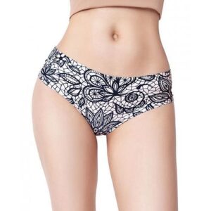 Mememe Lace Total Printed Slip Xl