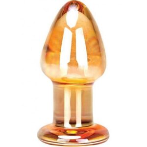 Glas Over Easy Glass Butt Plug