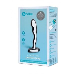 B Vibe Stainless Steel Prostate Plug