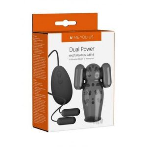 Me You Us Dual Power Masturbate Sleeve