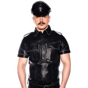 Prowler Red Police Shirt Pipe Blk/gry Xs