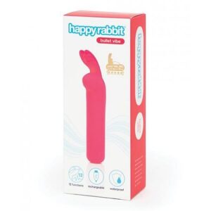 Happy Rabbit Rabbit Ears Bullet Vibe Pink