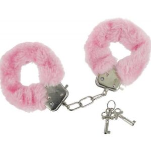Courtesan Handcuffs Pink Fur