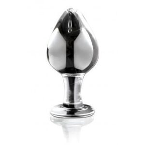 Icicles No 25 Glass Anal Plug Clear