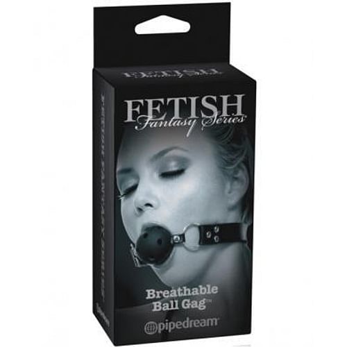 Limited Edition Breathable Ball Gag Black O/S - Image 3