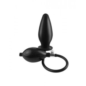 Inflatable Silicone Plug Black