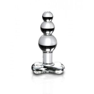 Icicles No 47 Glass Massagers Butt Plug Clear