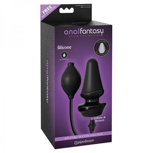 Anal Fantasy Elite Inflate Silicone Plug - Image 3