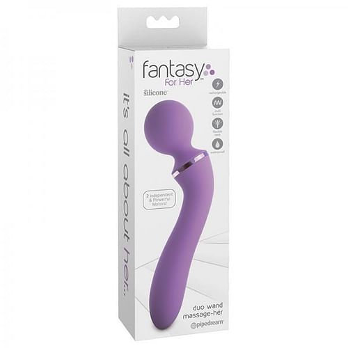 Fantasy For Her Duo Wand Massage-Her Purple - Image 3