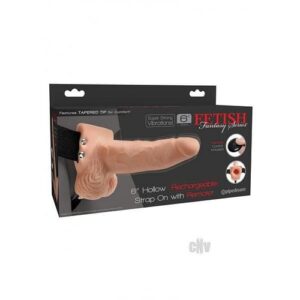 Ff Hollow Recharge Strapon W/remot 6 Fl