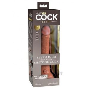 Kc Elite Dual Dense Cock 7 Tan