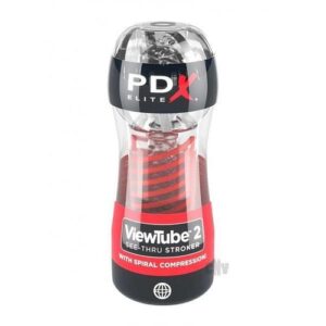 Pdx Elite Viewtube 2 Stroker Clr/red