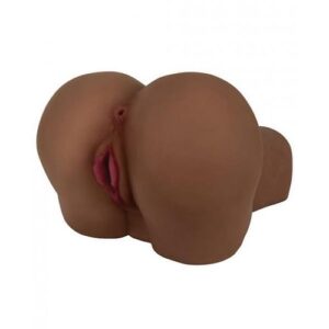 Mistress Paris Vibrating Butt Doggy Style Stroker Brown