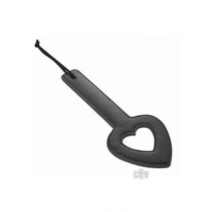 Sex & Mischief Shadow Heart Paddle Black