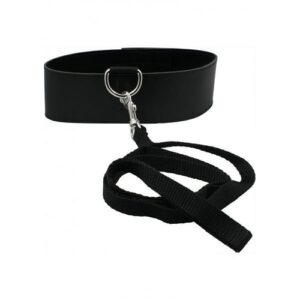 Sex And Mischief Leash & Collar Black