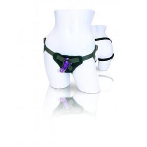 Strap On and 5" Silicone Dildo