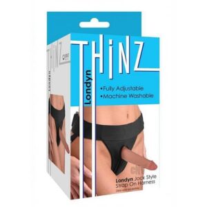 Thinz Londyn Jock Harness Black