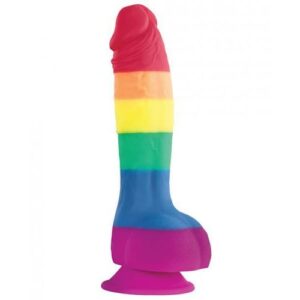 Colours Pride Edition 6 inches Dildo Rainbow