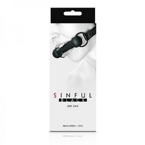 Sinful Bar Gag Black - Image 2