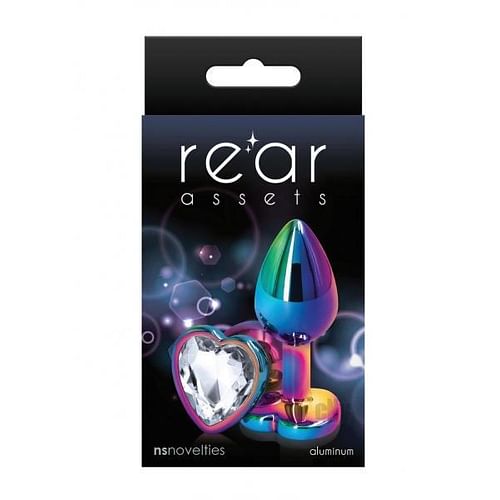 Rear Assets Multicolor Heart Small Clear - Image 2