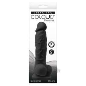 Colours Pleasures Dildo Vibe 5 Black
