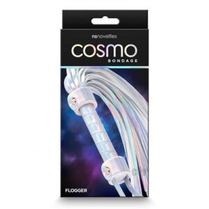 Cosmo Bondage Flogger Rainbow