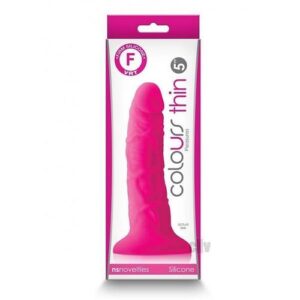 Colours Pleasures Thin 5 Dildo Pnk