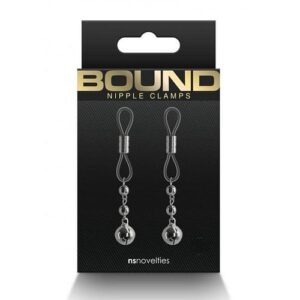Bound Nipple Clamps D1 Gunmetal