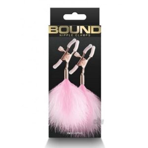 Bound Nipple Clamps F1 Rose Gld/pnk