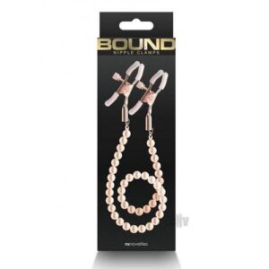 Bound Nipple Clamps Dc1 Rose Gld