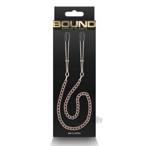 Bound Nipple Clamps Dc3 Rose Gold