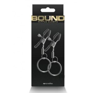 Bound Nipple Clamps C2 Gunmetal
