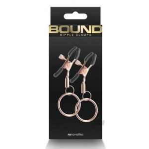Bound Nipple Clamps C2 Rose Gold