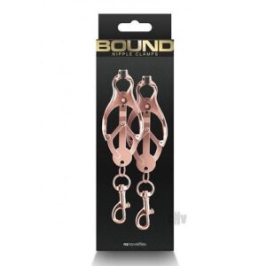 Bound Nipple Clamps C3 Rose Gold