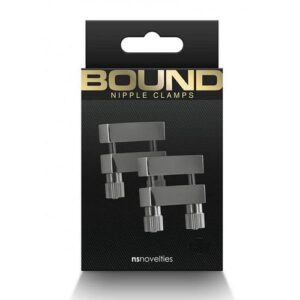 Bound Nipple Clamps V1 Gunmetal