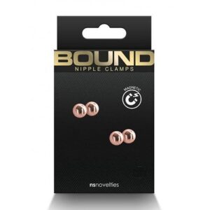 Bound Nipple Clamps M1 Rose Gold