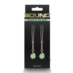 Bound Nipple Clamps G1 Gitd Rose Gold