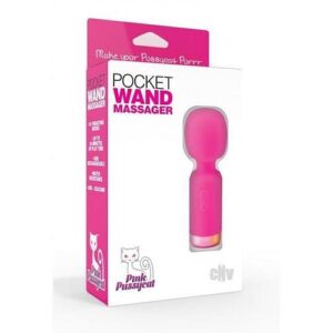 Pink Pussycat Vibrating Pocket Wand