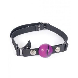Spartacus Nickel Free Hardware Small Ball Gag Black O/S