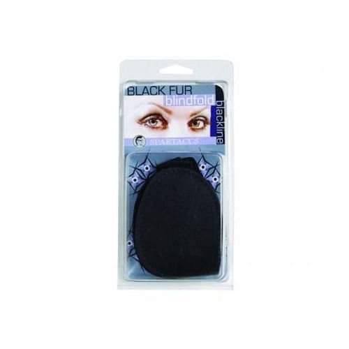 Fur Blindfold Black - Image 2