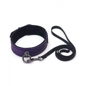 Spartacus Galaxy Legend Collar & Leash Purple