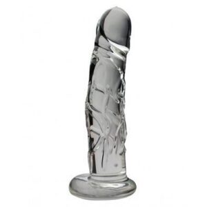 Medium 8" Realistic Glass Dildo