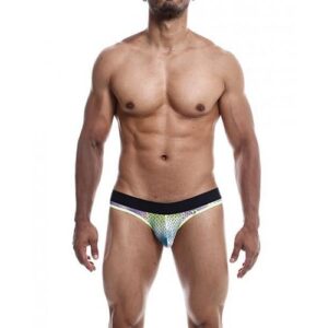 Male Basics Mob Aero Jock Green Dye Md