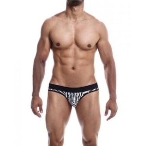 Male Basics Mob Aero Jock Zebra Xl