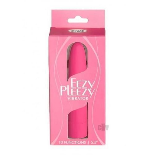 Simple & True Eezy Pleezy Classic Vibrator 5.5 In. Pink - Image 2