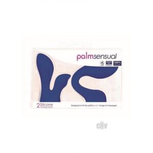 Palm Sensual Accessories 2pk Blue