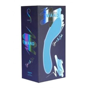 Mini Swan Wand Gitd Blue