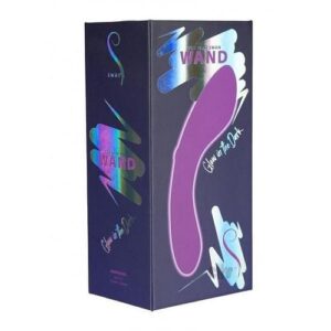 Mini Swan Wand Gitd Purple