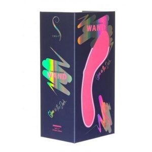 Mini Swan Wand Gitd Pink